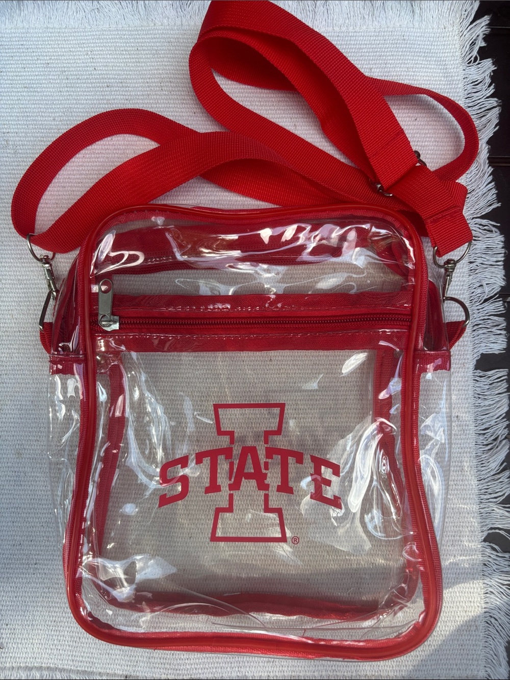 Iowa State Clear Crossbody stadium Bag